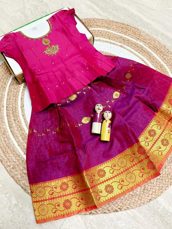 💫 Traditional Pattu Pavadai 💫
