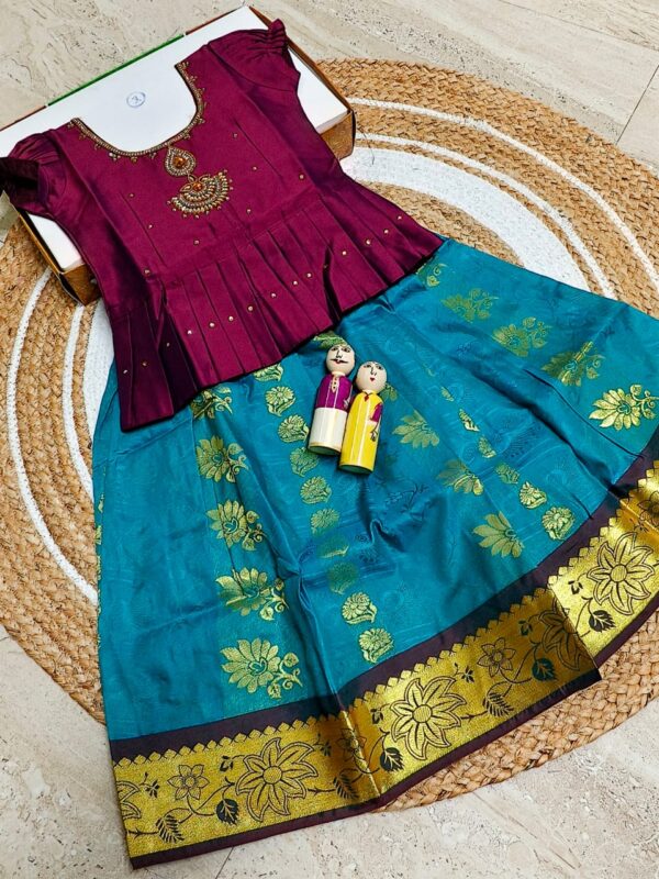💫 Traditional Pattu Pavadai 💫