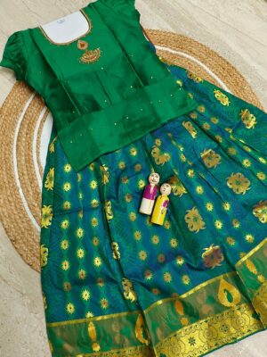 💫 Traditional Pattu Pavadai 💫