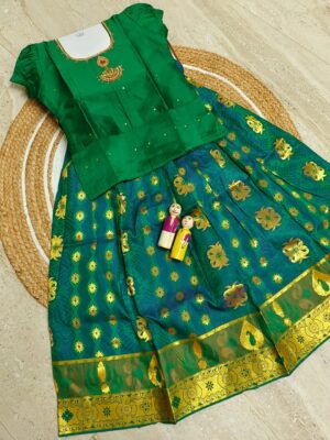💫 Traditional Pattu Pavadai 💫