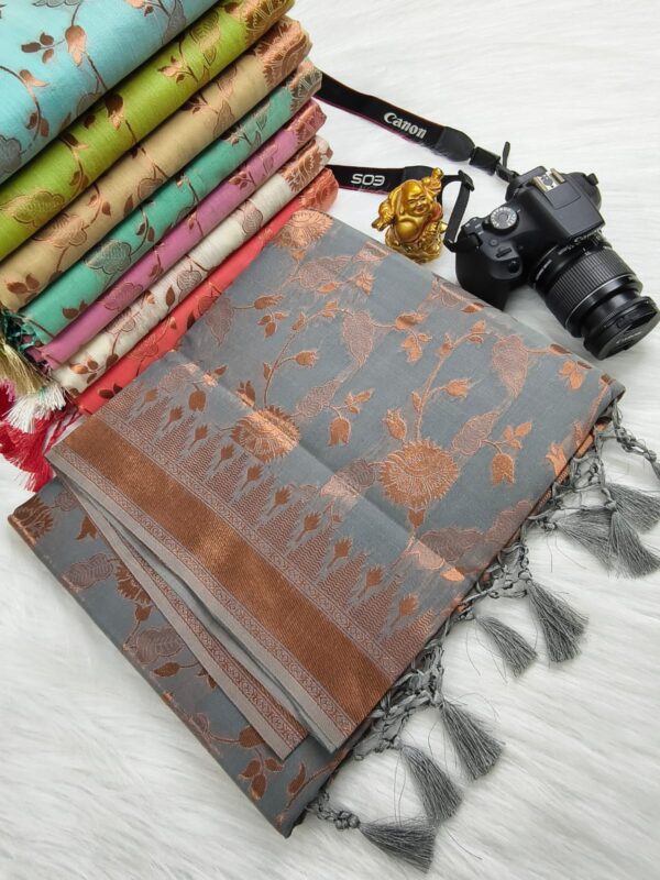 Cotton silk