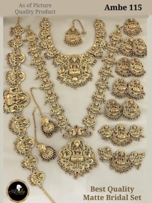 Matte Bridal set