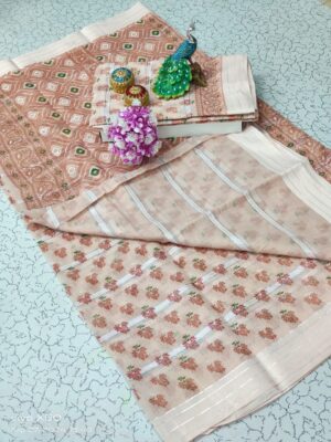 Fancy soft cotton saree