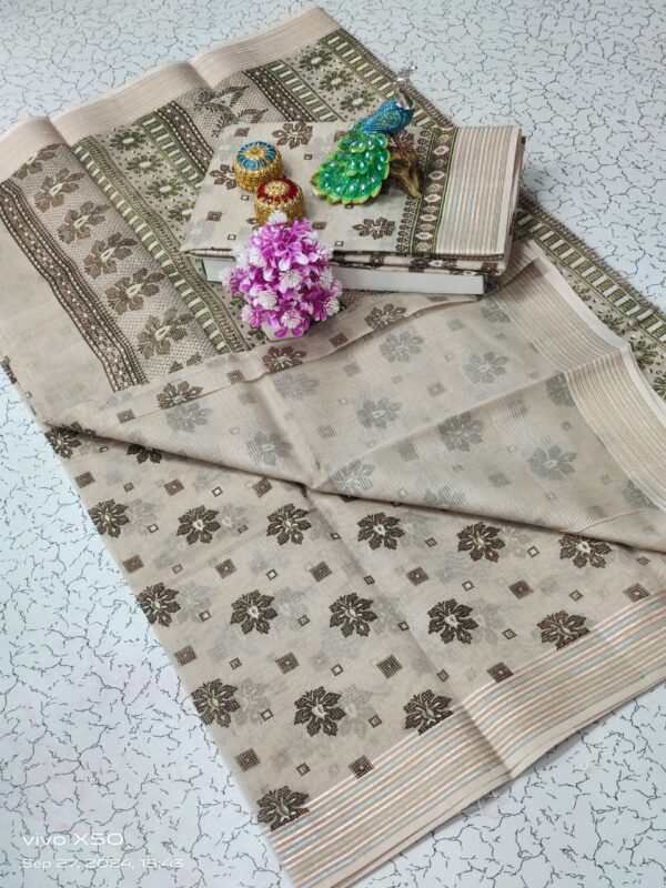 Fancy soft cotton saree