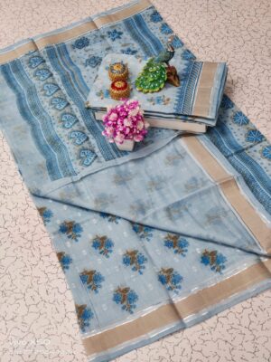 Fancy soft cotton saree