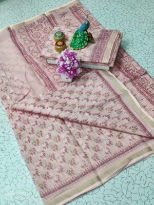 Fancy soft cotton saree