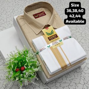 Cotton Dhoti and Shirt