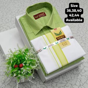 Cotton Dhoti and Shirt