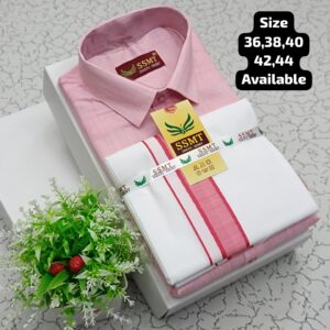 Cotton Dhoti and Shirt