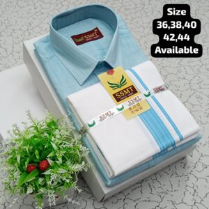 Cotton Dhoti and Shirt