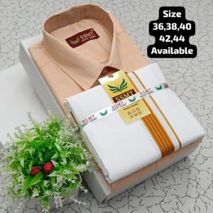 Cotton Dhoti and Shirt