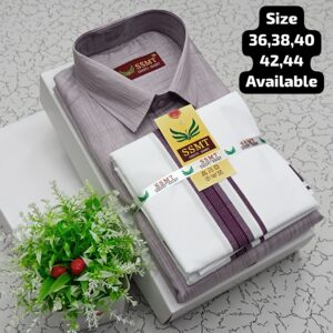 Cotton Dhoti and Shirt