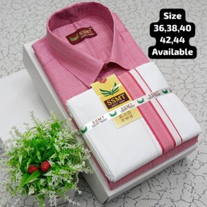 Cotton Dhoti and Shirt