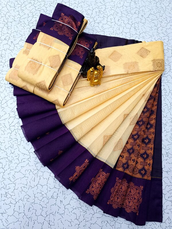 Kottanchi type cotton sarees Collection - Image 2