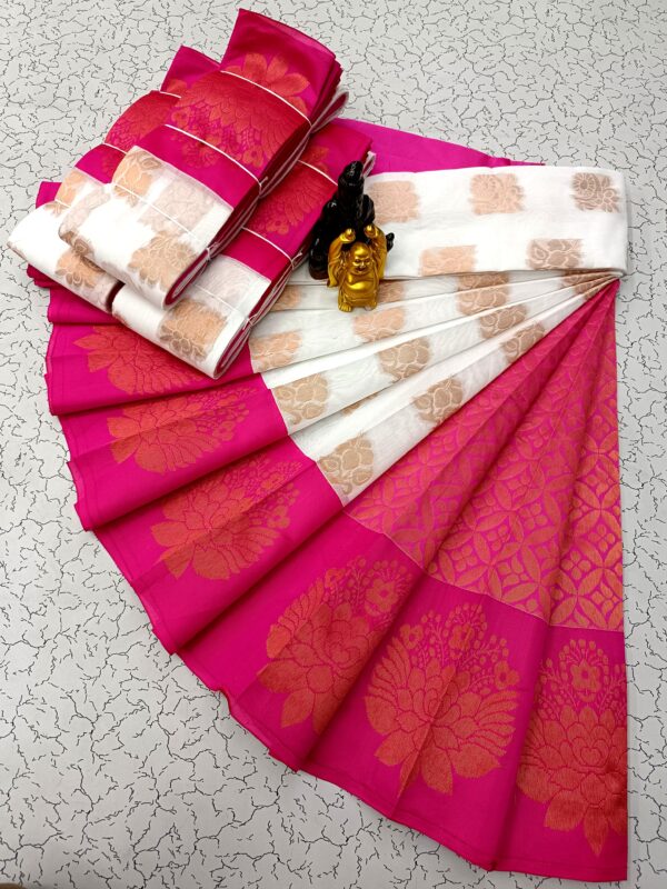 Kottanchi type cotton sarees Collection - Image 5