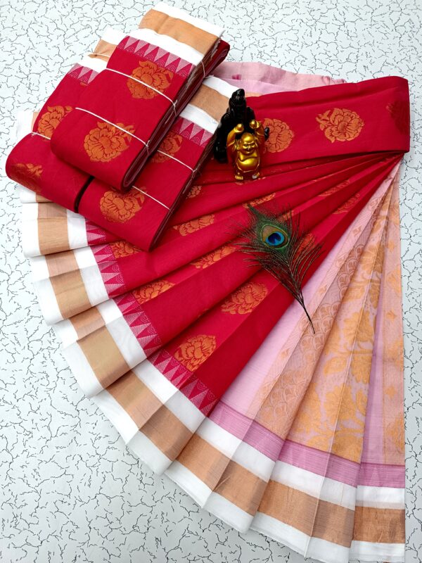 Kottanchi type cotton sarees Collection - Image 7