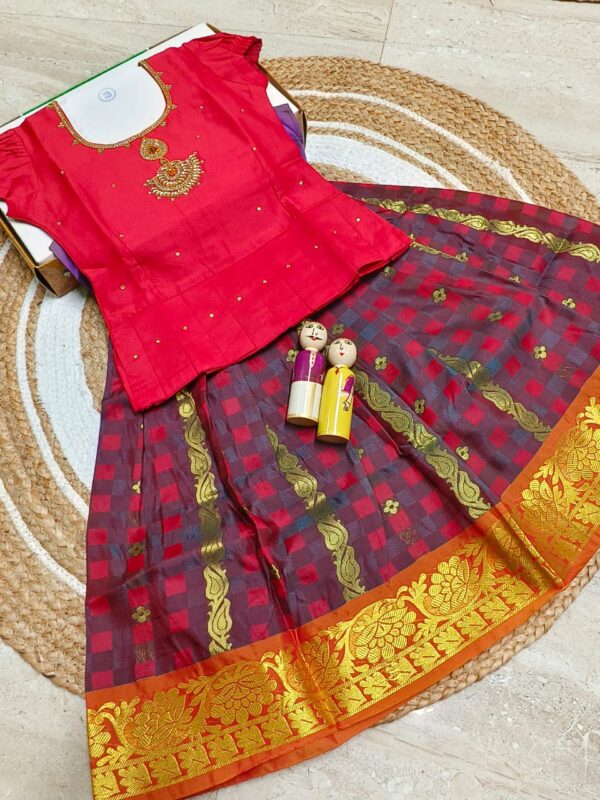 💫 Traditional Pattu Pavadai 💫