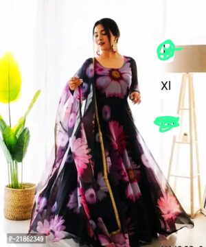 Gown with Dupatta