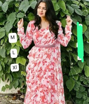 Gown with Dupatta