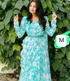 Gown with Dupatta
