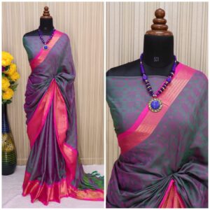 Banarasi Tansui Silk With Blouse Restock