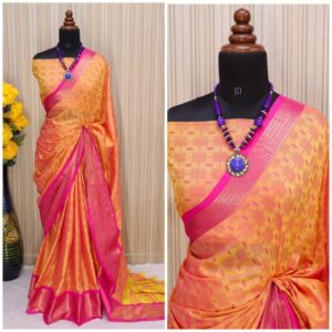 Banarasi Tansui Silk With Blouse Restock