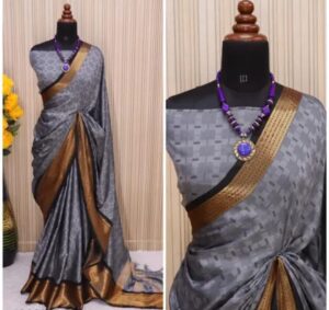 Banarasi Tansui Silk With Blouse Restock