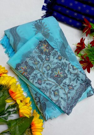 Georjet Fancy Sarees