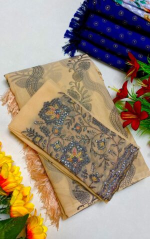 Georjet Fancy Sarees