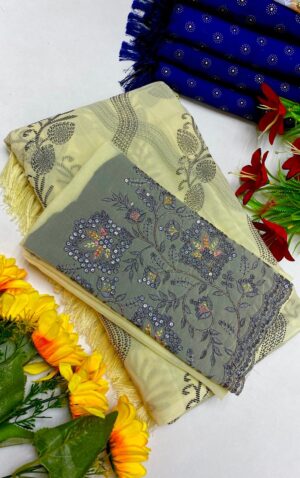 Georjet Fancy Sarees