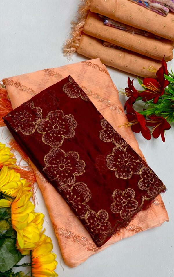 Georjet Fancy Sarees
