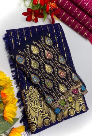 Georjet Fancy Sarees