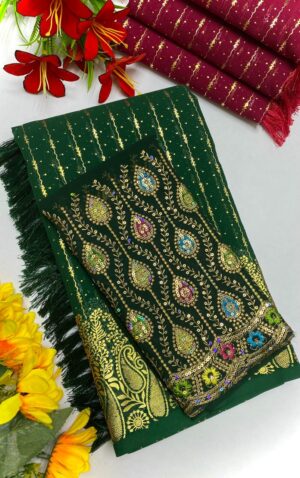 Georjet Fancy Sarees