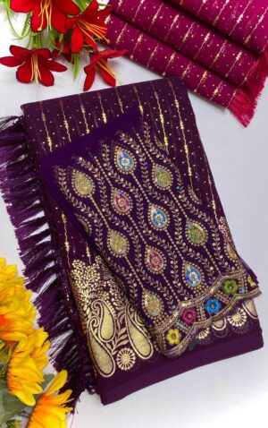 Georjet Fancy Sarees