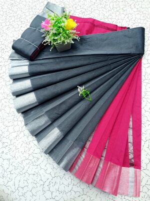 Fancy silk cotton saree