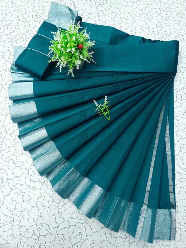 Fancy silk cotton saree