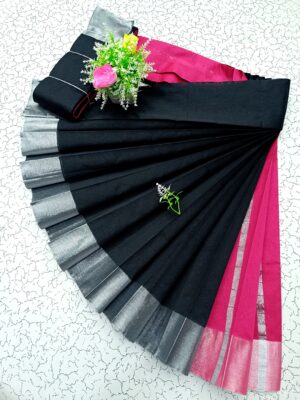 Fancy silk cotton saree